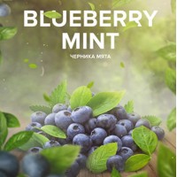 Табак 4:20 TEA LINE Черника мята - Blueberry mint 125gr
