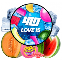 Тютюн 420 Love is (Бабл Гам, Диня, Кавун) 250 г