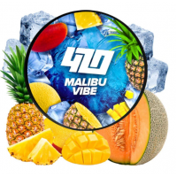 Тютюн 420 Malibu Vibe (Ананас, Манго, Диня, Айс) 100 г
