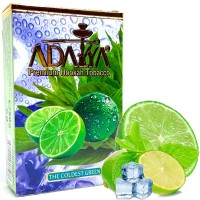 Табак Adalya The Coldest Green (Зеленое Яблоко Лайм Айс)