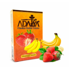 Тютюн Adalya Strawberry Banana (Полуниця, Банан)