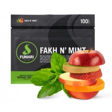 Табак Fumari Fakh N`Mint (Яблоко, Клубника, Киви, Мята, Апельсин)
