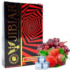 Табак Jibiar 50 gr Hypnotic (Клубника Лед Черный виноград)