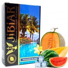 Тютюн Jibiar 50 gr Paradise island (Кавун Ваніль Диня Льод Манго)