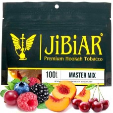 Табак Jibiar Master mix (Апельсин вишня малина манго персик черники)