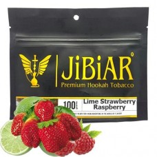 Табак Jibiar Lime Strawberry Raspberry (Лайм Клубника Малина)