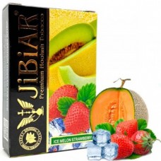 Табак Jibiar 50 gr Ice melon strawberry (Айс Дыня Клубника)