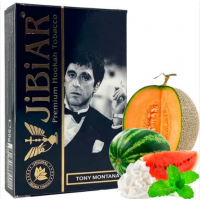 Тютюн Jibiar 50 gr Tony Montana (Диня кавун м'ята вершки)