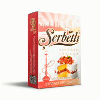 Тютюн SERBETLI STRAWBERRY CAKE (ПОЛУБНИЧНИЙ ПИРОГ)