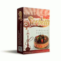 Тютюн SERBETLI STRAWBERRY CHOCOLATE CAKE (полуниця, шоколад, пиріг)
