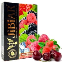 Тютюн Jibiar 50 gr Red berry mix (Суниця Журавлина Червона смородина Малина Лід)
