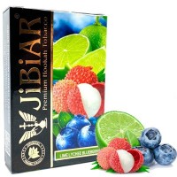 Тютюн Jibiar 50 gr Lime lychee blueberry (Лайм Лічі Чорниця) 