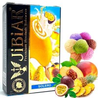 Табак Jibiar 50 gr Solero (Ананас Маракуя Мороженое Персик)