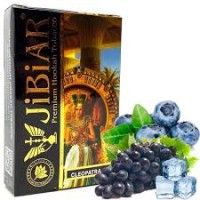 Тютюн Jibiar 50 gr Cleopatra (Лід Чорниця Чорний виноград)