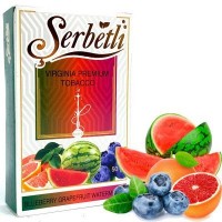 Тютюн SERBETLI BLUEBERRY GRAPEFRUIT WATERMELON (ЧОРНИЦЯ ГРЕЙПФРУТ КАБУЗ)