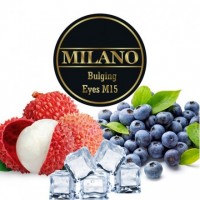 Тютюн Milano Bulging eyes M15 (Чорниця, Лічі, Льод)