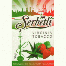 Табак SERBETLI STRAWBERRY ALOE VERA (клубника, алое)