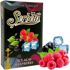 Тютюн SERBETLI ICE RASPBERRY ACAI (МАЛІНА АСАЇ АЙС)