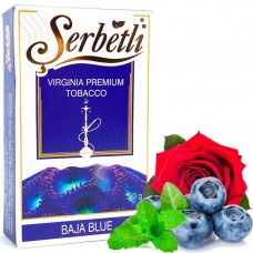 Тютюн SERBETLI BAJA BLUE (ЧОРНИЦЯ М'ЯТА ВАНІЛЬ)