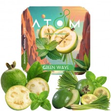 Табак Atom Green Wave (Лемонграс, Фейхоа, Ментол) 50 г