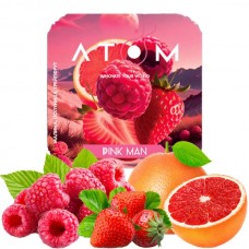 Табак Atom Pink Man (Малина, Клубника, Грейпфрут) 50 г