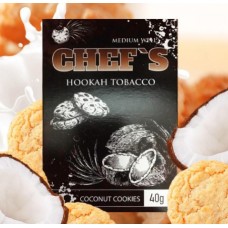 Тютюн Chef`s 40gr Coconut Cookies (Кокосове печиво)