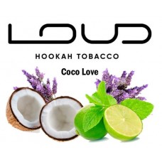 Табак LOUD SOFT Coco Love (Кокосовый лимонад с лавандой и лаймом) 50 gr