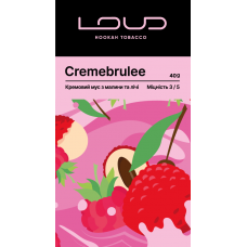 Тютюн Loud Creambrule (Карамель, Лічі, Малина)