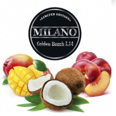 Табак Milano L14 Golden Beach (манго персик кокос)