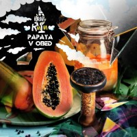 Табак Black Burn Papaya V Obed (Яркая папая) 100gr