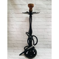 Кальян Karma 3.0 Black з колбою Glass Might + чаша