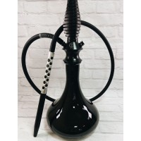 Кальян Karma 3.0 Black з колбою Glass Might + чаша