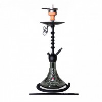 Кальян Amy Deluxe 072,01 Alu Antique Berry PSMBK-BK 70 см.