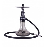 Кальян Alpha Hookah Beat Black Glass с колбой