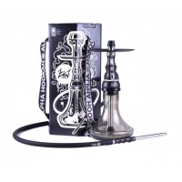 Кальян Alpha Hookah Beat Black Glass с колбой
