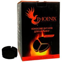 Уголь кокосовый Phoenix Kaloud 1 кг в коробке