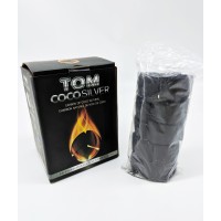 Уголь для кальяна Tom Coco Silver 60 сегментов 50 мм