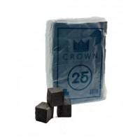 Вугілля кокосове Crown Horeca 25мм 72 вугілля без коробки