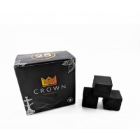Вугілля кокосове Crown 25 мм 18 шт 250gr