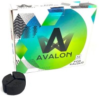 Уголь кокосовый Avalon Kaloud сегменты 72 шт