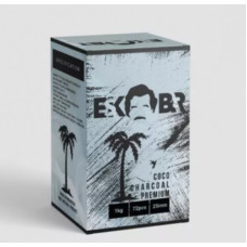 Уголь кокосовый ESCOBAR Эскобар в коробке 25мм 72 уголька